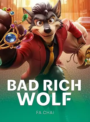 Bad Rich Wolf ค่าย FA CHAI หมาป่าสวมสูทถือเงินดูมีอำนาจ