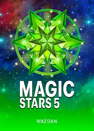 ดาวเรืองแสงสีเขียวเปล่งประกาย Magic Stars 5 ค่าย WAZDAN