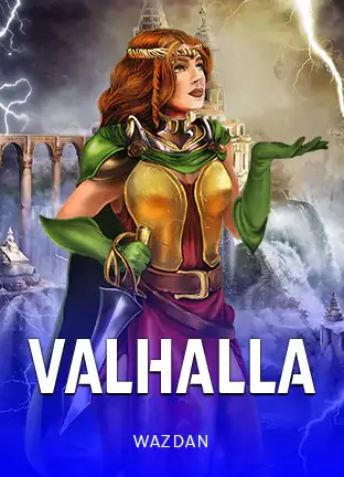 รูปนักรบหญิงสวมเกราะสง่างาม Valhalla ค่าย WAZDAN